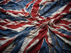 ai generated, flag, british flag, england, british, uk, britain, symbol, english, national, banner, kingdom, patriotism